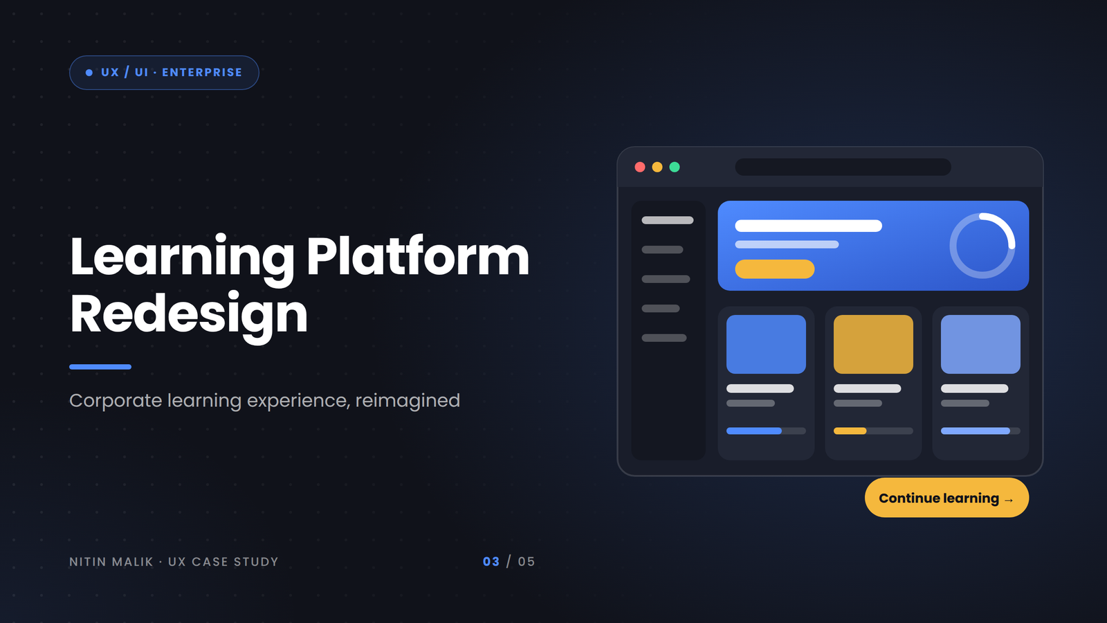Learning Platform Redesign